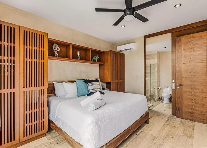 Appartement Serene 3br Penthouse W Private Pool | Roof | Gym Tulum Pueblo